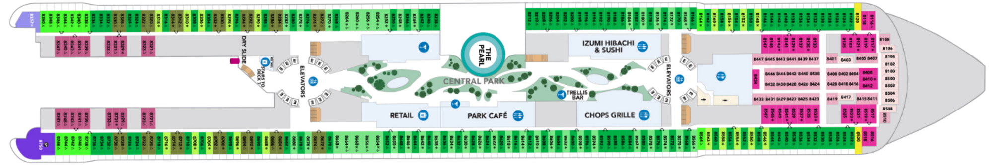 Deck 8 plan